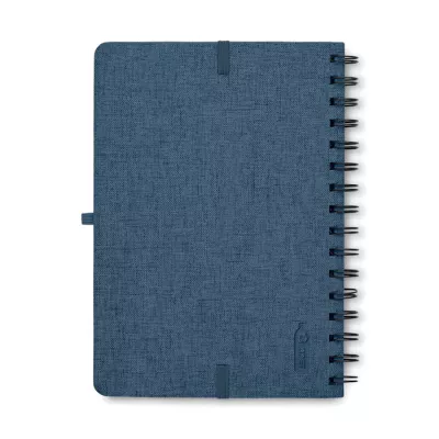 Notes A5 z podstawką 80 kartek w linię STRATA - Niebieski (MO2522-04)