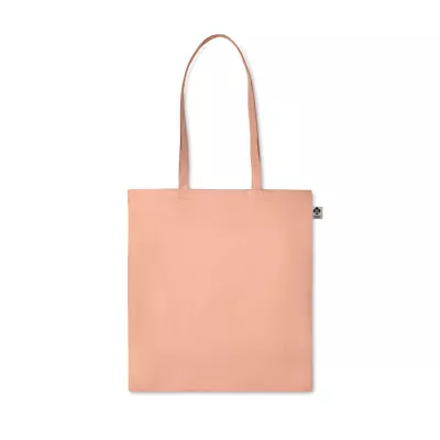 Torba z bawełny organicznej 140 g/m² ZIMDE COLOUR - Pomaranczowy (MO6189-10)