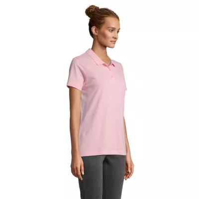Koszulka polo damska Sol's PULSE WOMEN - Cukierowy Róż (S04501-AX)