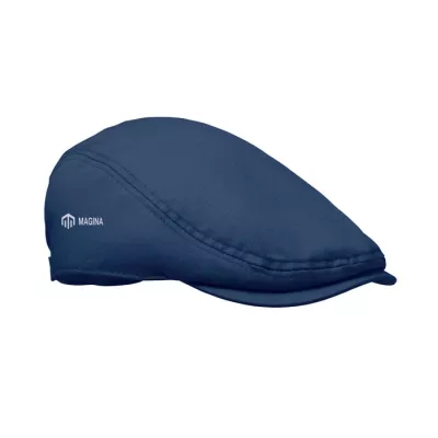 Czapka kaszkiet z bawełny twill 235 g/m² FLAT PEAK - Niebieski (MO2850-04)