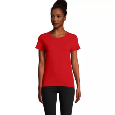 Koszulka organiczna 175 g/m² Sol's PIONEER WOMEN - Czerwony (S03579-RD)