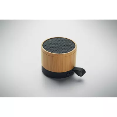 Głośnik w bambusowej obudowie 3W RECAR BAMBOO - Drewna (MO2801-40)