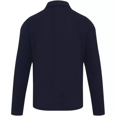Apollo koszulka polo z długim rękawem, uniseks - Granatowy (39550-NAVY)