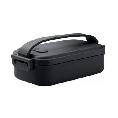 Lunchbox z PP z klamrami 800 ml SARNIE - Czarny (MO2941-03)