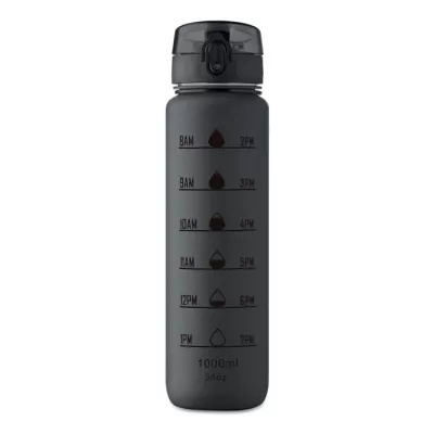 Butelka sportowa RPET 1000 ml ISFORDEN MARK - Czarny (MO2672-03)