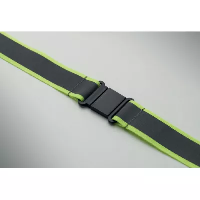 Smycz odblaskowa z RPET z karabińczykiem 25 mm TOSEE - Fluorescencyjny Zólty (MO2825-70)
