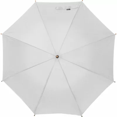 Parasol automatyczny RPET LETITIA - biały (4559606)