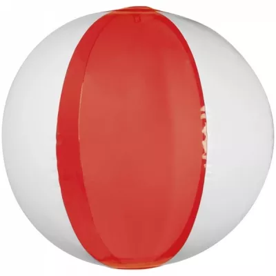 Piłka plażowa Ø 26cm MONTEPULCIANO - czerwony (091405)
