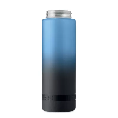 Butelka sportowa z RPET 1000 ml LEVEL - Niebieski (MO2409-04)