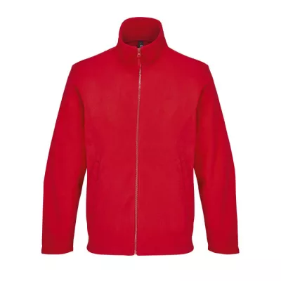 Polar rozpinany z recyklingu Sol's NITRO - Czerwony (S04759-RD)