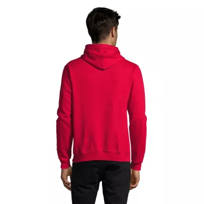 Bluza unisex z kapturem 280 g/m² Sol's SNAKE - Czerwony (S47101-RD)