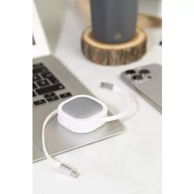 Cabsle Plus kabel ładujący USB-C 60 W - biały (AP864128-01)