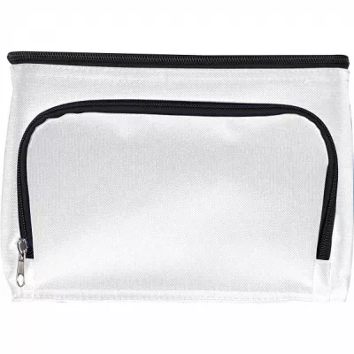 Torba termiczna na 6 puszek 500 ml JEFFREY - biały (6832106)