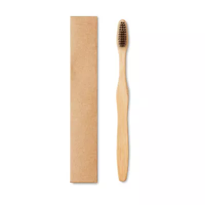 Szczoteczka do zębów bambusowa DENTOBRUSH - Czarny (MO9877-03)