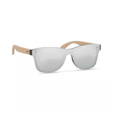 Okulary przeciwsłoneczne lustrzane UV400 ALOHA - Srebrny Blyszczacy (MO9863-17)