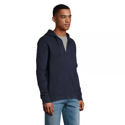Bluza unisex z kapturem rozpinana 260 g/m² Sol's STONE - French Navy (S01714-FN)