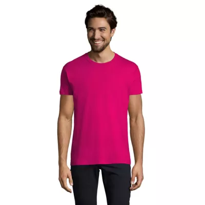 Koszulka męska bawełniana 190 g/m² Sol's IMPERIAL - Fuchsia (S11500-FU)