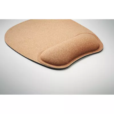 Podkładka pod mysz z korka ergonomiczna MARBO - Bezowy (MO2113-13)