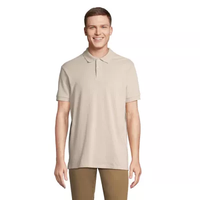 Koszulka polo męska z czesanej bawełny Sol's PACIFIC - Linen Twin (S04439-LN)