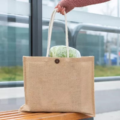 Torba z juty FERDINAND - brązowy (6753601)