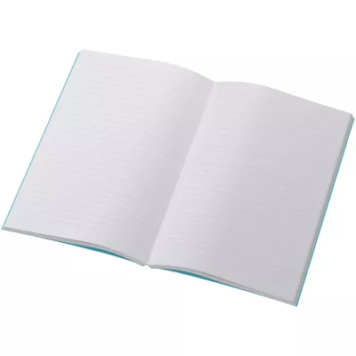 Notatnik Scribe A5 z miękką okładką, wykonany z papieru z recyklingu - Niebieski (21090652)