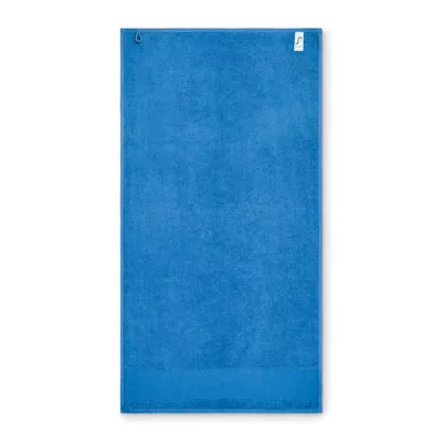 Ręcznik do rąk bawełniany 380 g/m² 50x100 cm ISLAND 50 - Niebieski (MO2765-37)