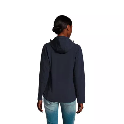 Softshell z kapturem 340 g/m² Sol's REPLAY WOMEN - French Navy (S46802-FN)