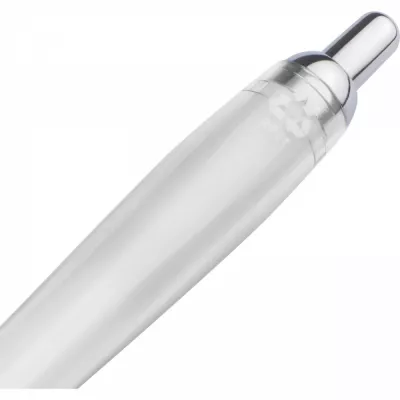 Długopis plastikowy transparentny JASMIN - przeźroczysty (1255266)