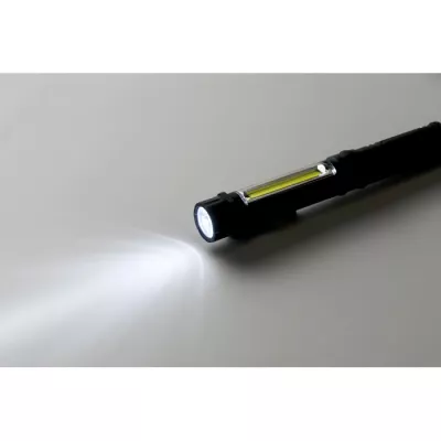 Latarka warsztatowa LED COB z magnesem TAIER - Czarny (MO2932-03)
