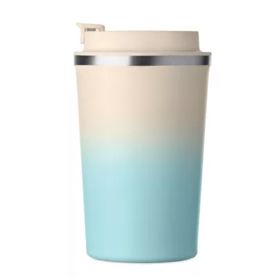 Kubek termiczny stalowy 350 ml BRACE GRADIENT - Baby Blue (MO2885-66)