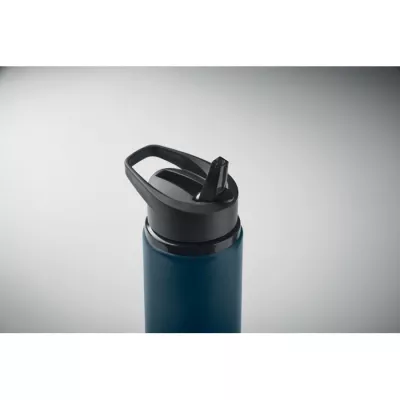 Butelka stalowa z recyklingu 500 ml ze słomką SPOT - Francuski Granat (MO2500-85)