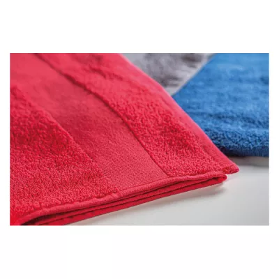 Ręcznik frotte organiczny 50x100 cm 360 g/m² TERRY - Czerwony (MO9931-05)