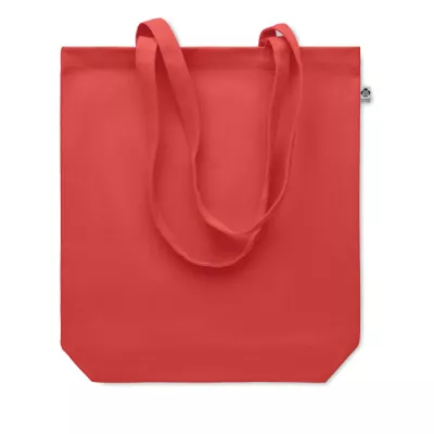 Torba płócienna z bawełny organicznej 270 g/m² COCO - Czerwony (MO6713-05)