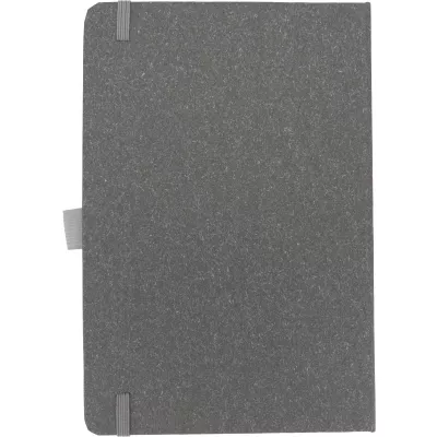 Notatnik A5 w kropki z papieru z recyklingu AGNESE - szary (2179907)