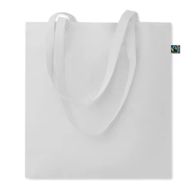 Torba bawełniana Fairtrade 180 g/m² OSOLE+ COLOUR - Bialy (MO2589-06)