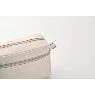 Kosmetyczka z konopi 200 g/m² NAIMA COSMETIC - Bezowy (MO6165-13)