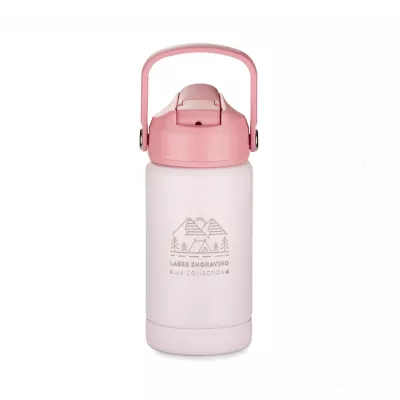 Bidon termiczny MEKO 350 ml - różowy (16057-21)