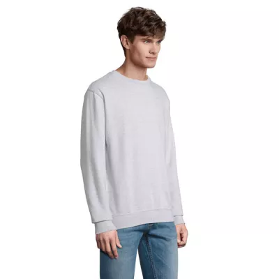 Bluza unisex bez kaptura 280 g/m² Sol's COLUMBIA - Szary Melanż 2 (S03814-GY)