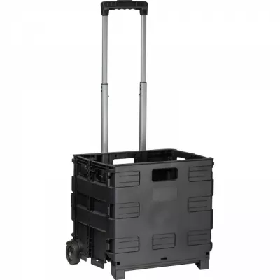 Wózek na zakupy składany KAREN - czarny (6386103)