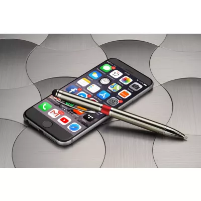 Długopis touch TURBO - czerwony (19567-04)