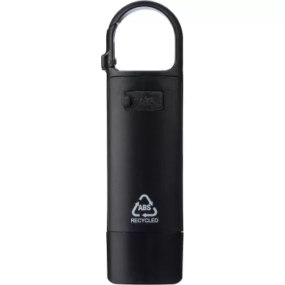 Brelok do kluczy, mini latarka - czarny (VA509-03)