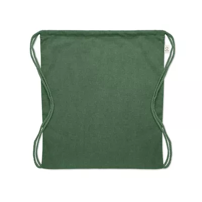 Worek z recyklingu 140 g/m² CABETRI COLOUR - Ciemnozielony (MO2402-60)