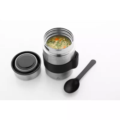 Minestrone Słoik termiczny na lunch RSS - srebrny (AP800160-21)