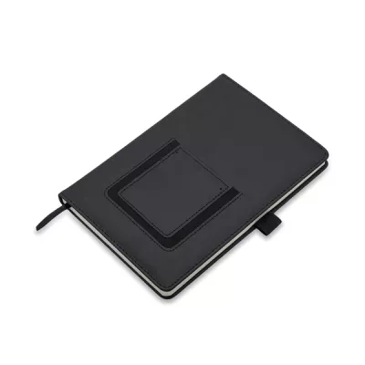 Notes z kieszonką na telefon Eibar - czarny (R64248.02)