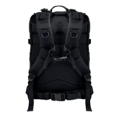 Plecak turystyczny z RPET 600D 50 l CARRYCONFI - Czarny (MO2970-03)