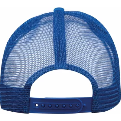 Czapka z daszkiem 5 paneli EGMOND - niebieski (425804)