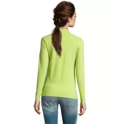 Polo damskie 180 g/m² Sol's PERFECT LSL WOMEN - Apple Green (S02083-AG)