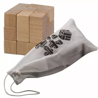 Gra układanka drewniana WIKTOR - brązowy (5042501)