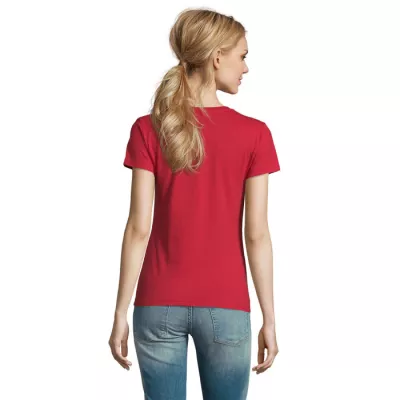 Koszulka damska 190 g/m² Sol's IMPERIAL WOMEN - Czerwony (S11502-RD)