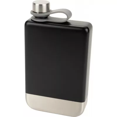 Zestaw piersiówka 266 ml, kieliszki 30 ml i lejek TAHAT Schwarzwolf - czarny (F5001200AJ303)